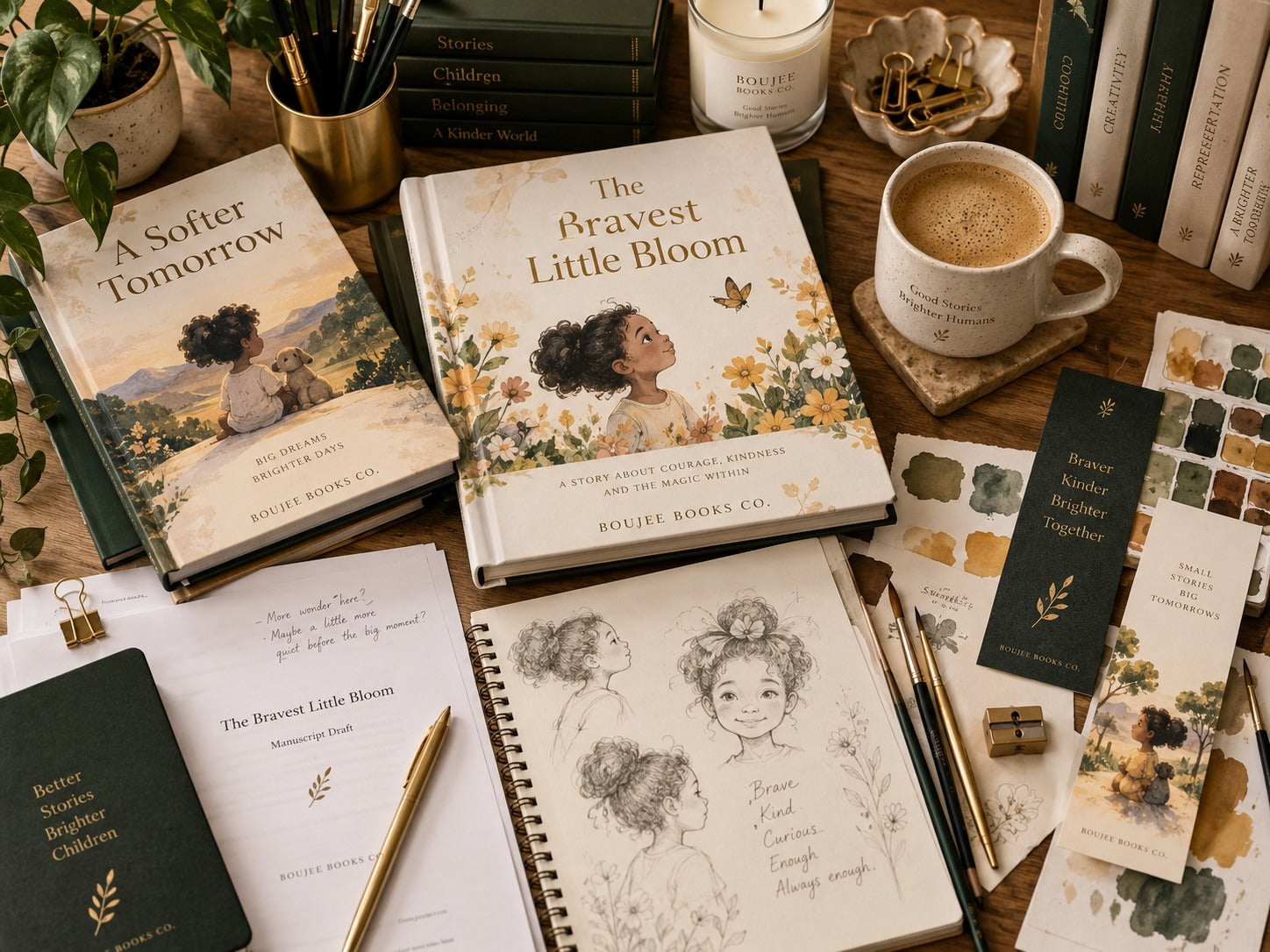 Boujee Books activity pages